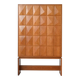 Large Brutalist highboard in oak Mid-Century Gemany 1970