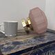 Pink Art Deco wall or ceiling light
