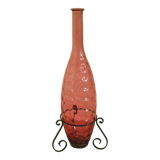 Large vase in the shape of a jar or large bottle