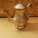 Old english teapot epns silver metal vintage engraved