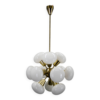 Lustre Spoutnik de Kamenicky Senov, années 1970