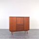 Mid-Century Danish Teak Highboard, 1960s.