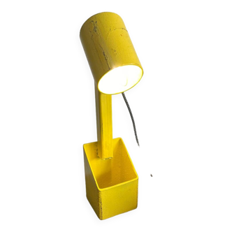 Yellow designer lamp
