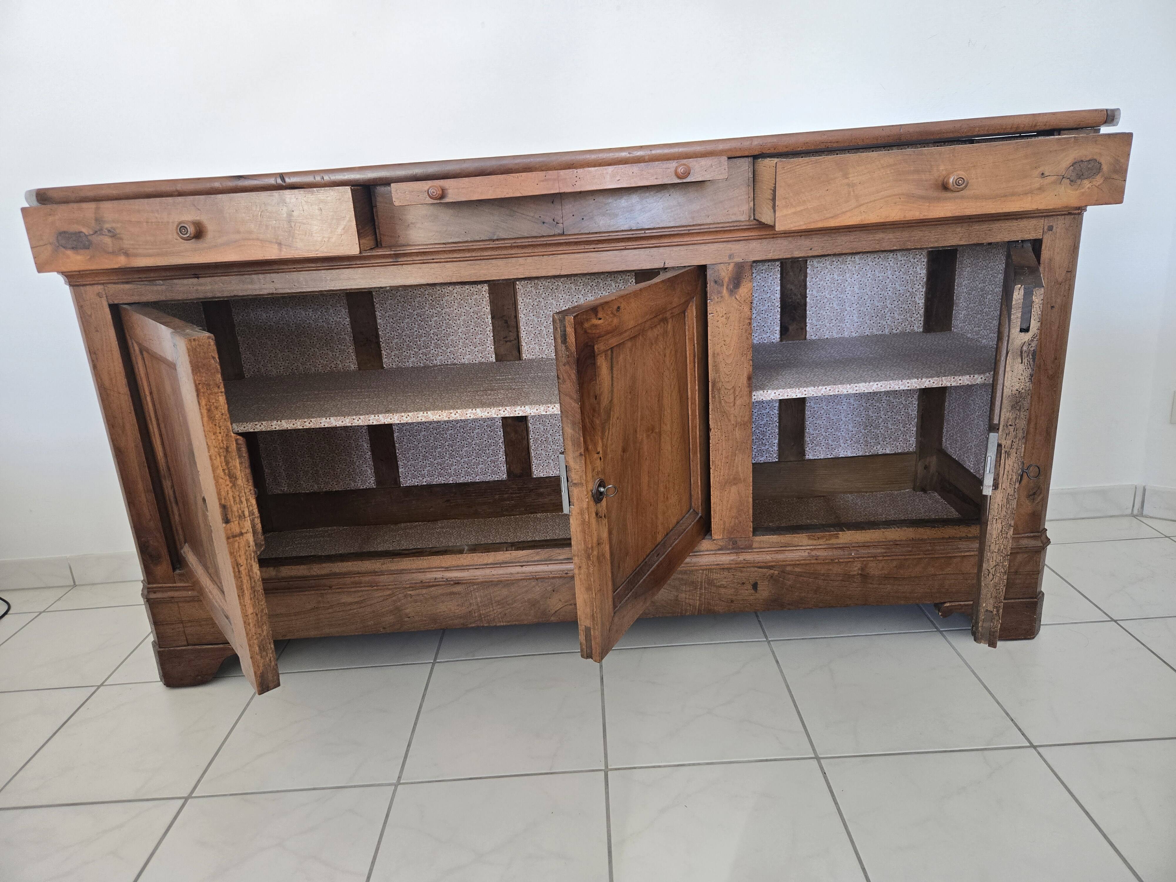 Enfilade walnut louis philippe period