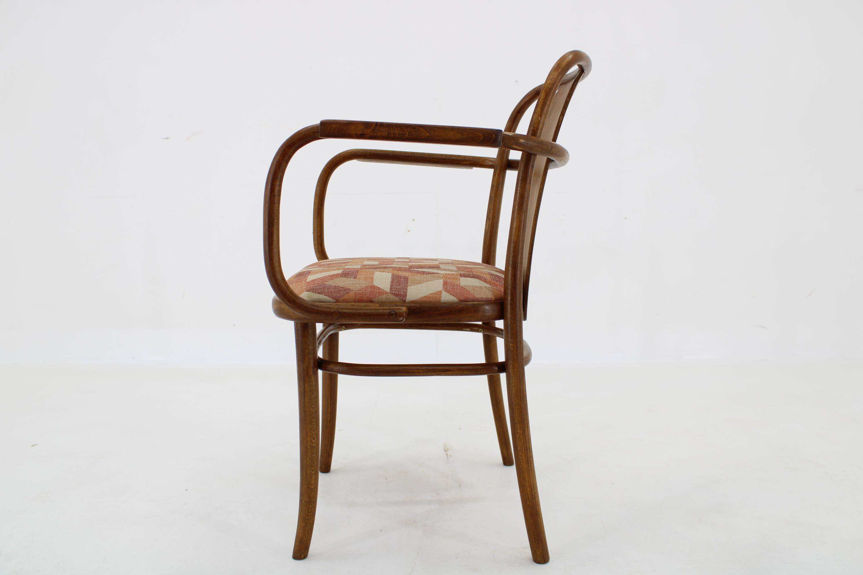 1960s Desk or Side Bentwood Chair by Ton, Czechoslovakia