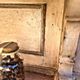 Saint-Hubert wall shelf in solid wood – 19th century – Patina