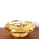 Vintage yellow Murano ashtray, 1970