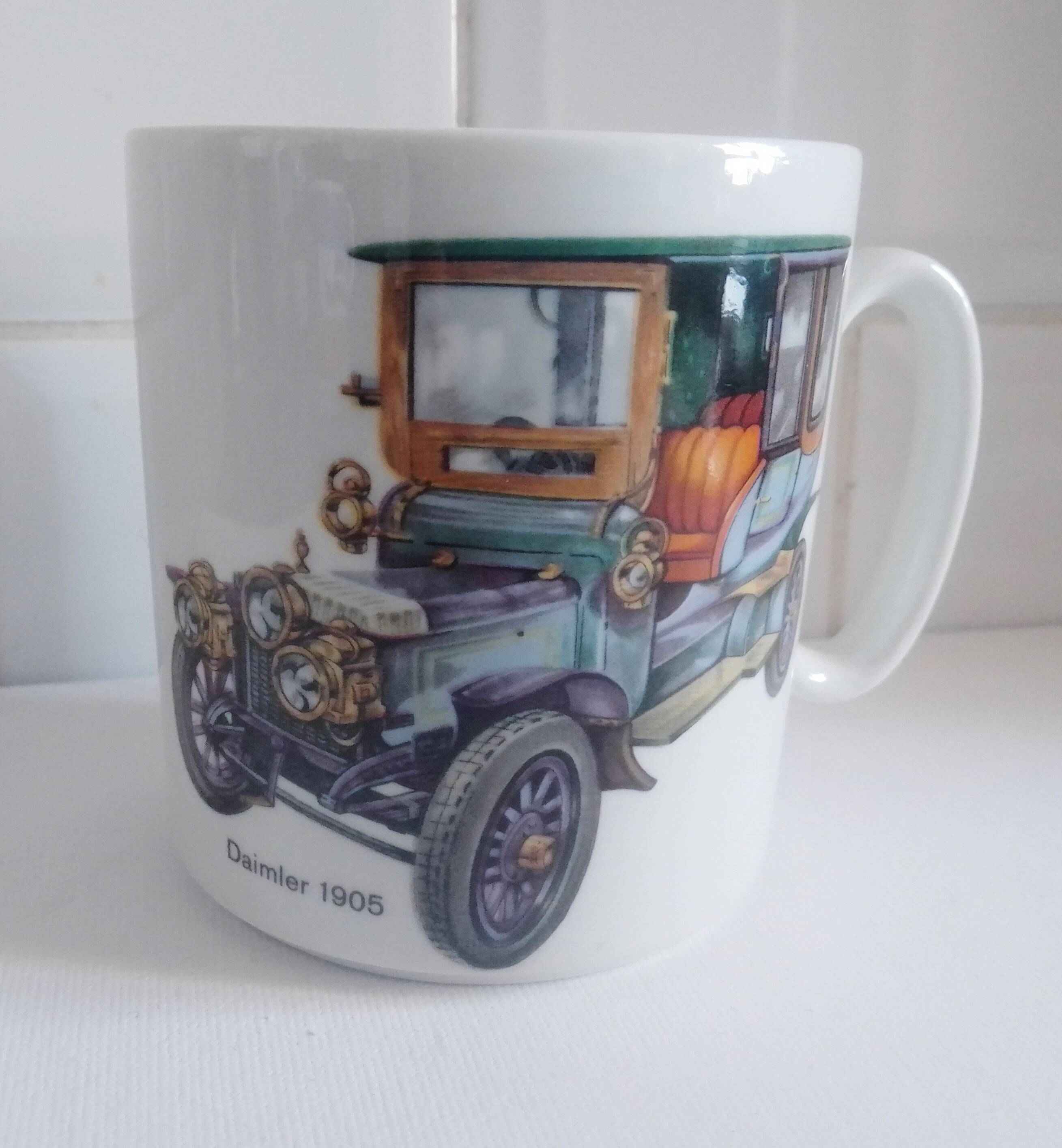 Mug / Cup, vintage car, Villeroy and Boch