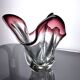 Purple seguso vase in Murano glass, Italy, 1960