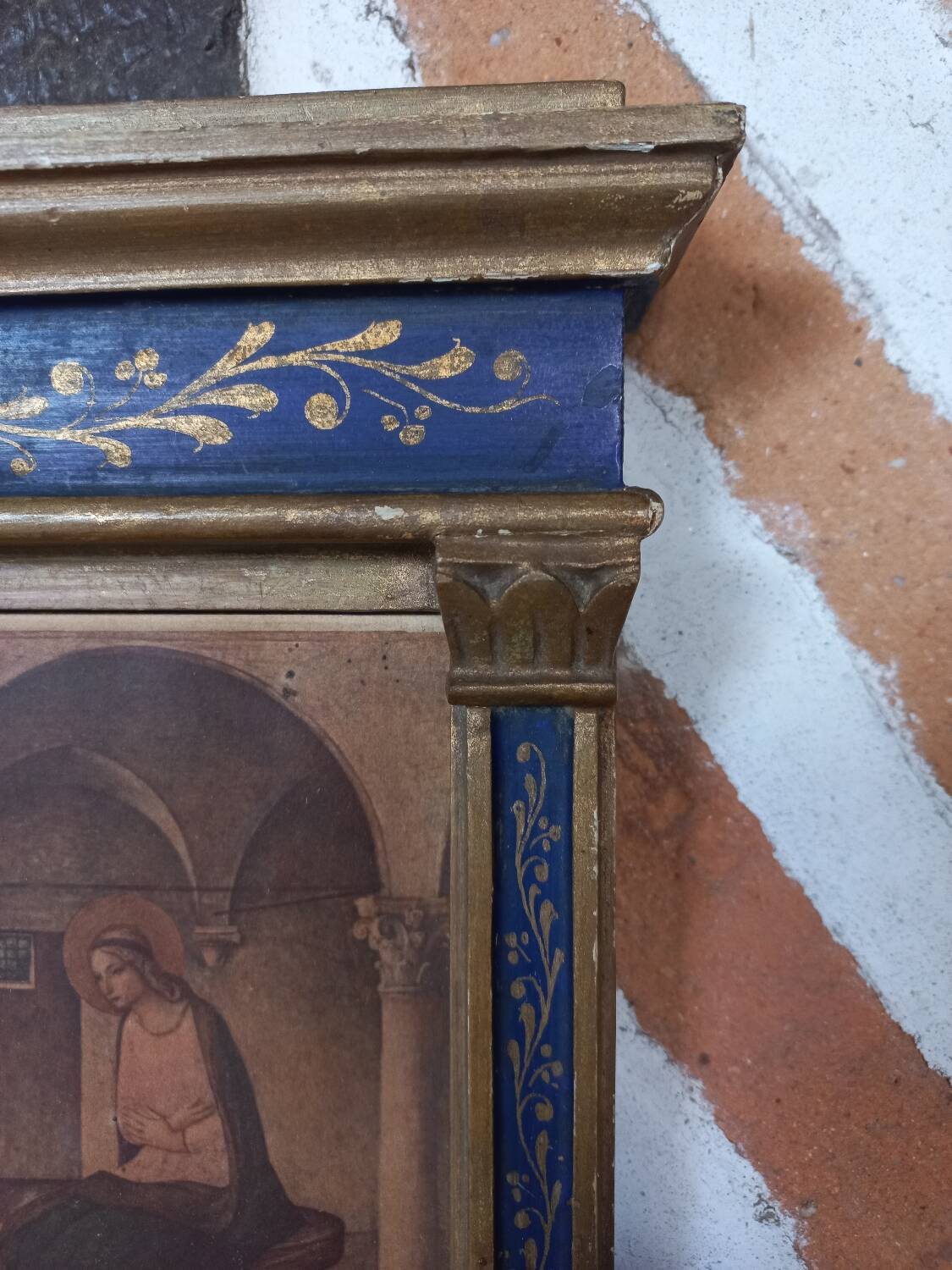 Religious frame painting