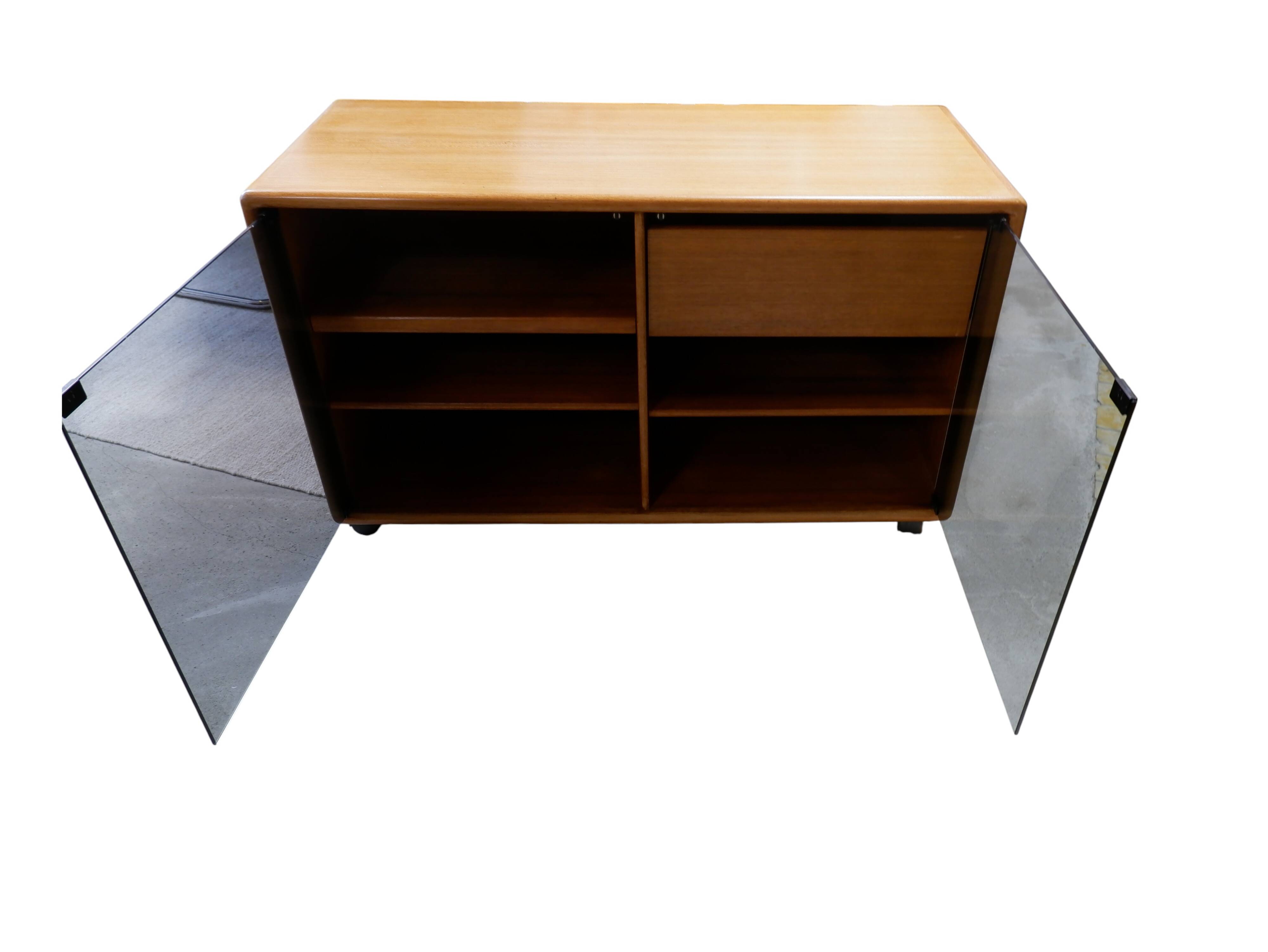 Danish audio furniture by Dyrlund, 1970s
