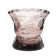 Art Deco vase, crystal, Moser, Czechoslovakia, 1930s