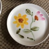 Series of 6 dessert plates