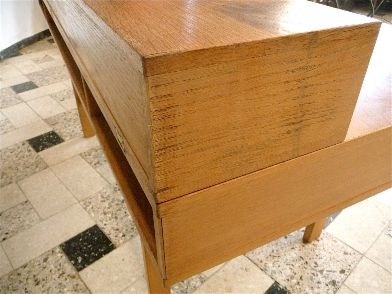 Flip-top partner secretary desk by Jens Quistgaard for Løvig, Denmark 1960s