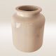 Set of five stoneware mustard pots