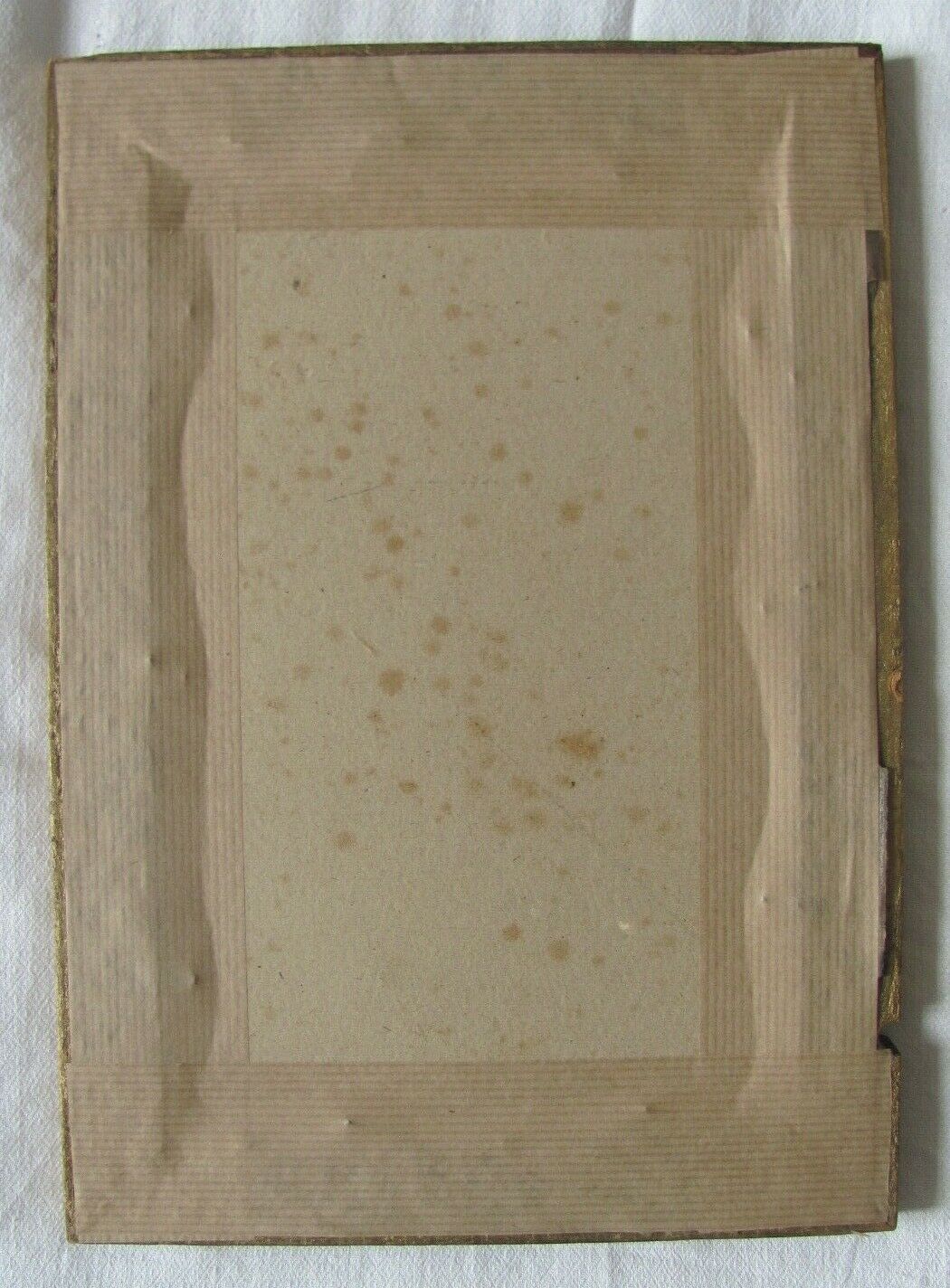 Mushroom board, golden frame, early 20th