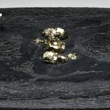 Thomas Serruys iron brutalist coffee table, Belgium, 2019