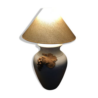 Ceramic grape lamp