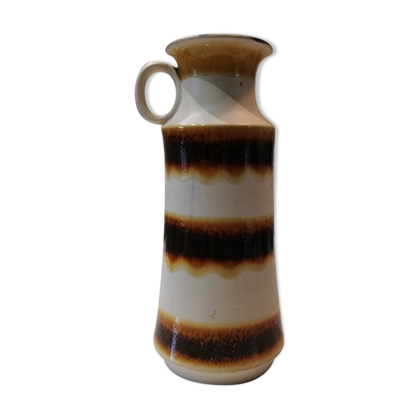 Vase Fat Lava-West Germany