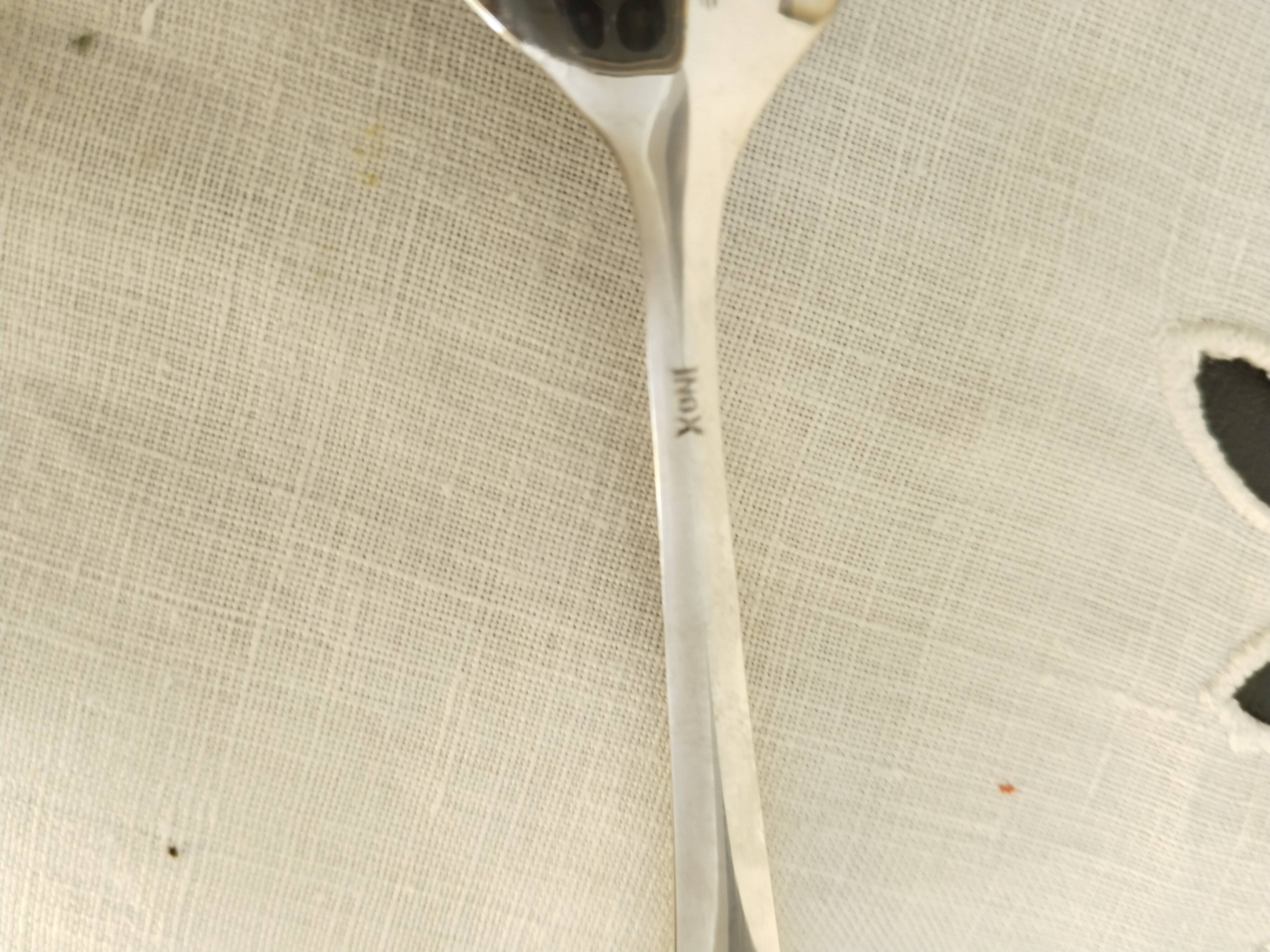 Guy Degrenne egg cups, 18/10 stainless steel