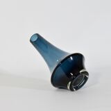 Vintage Blue Vase Erkkitapio Siiroinen Riihimäen Lasi