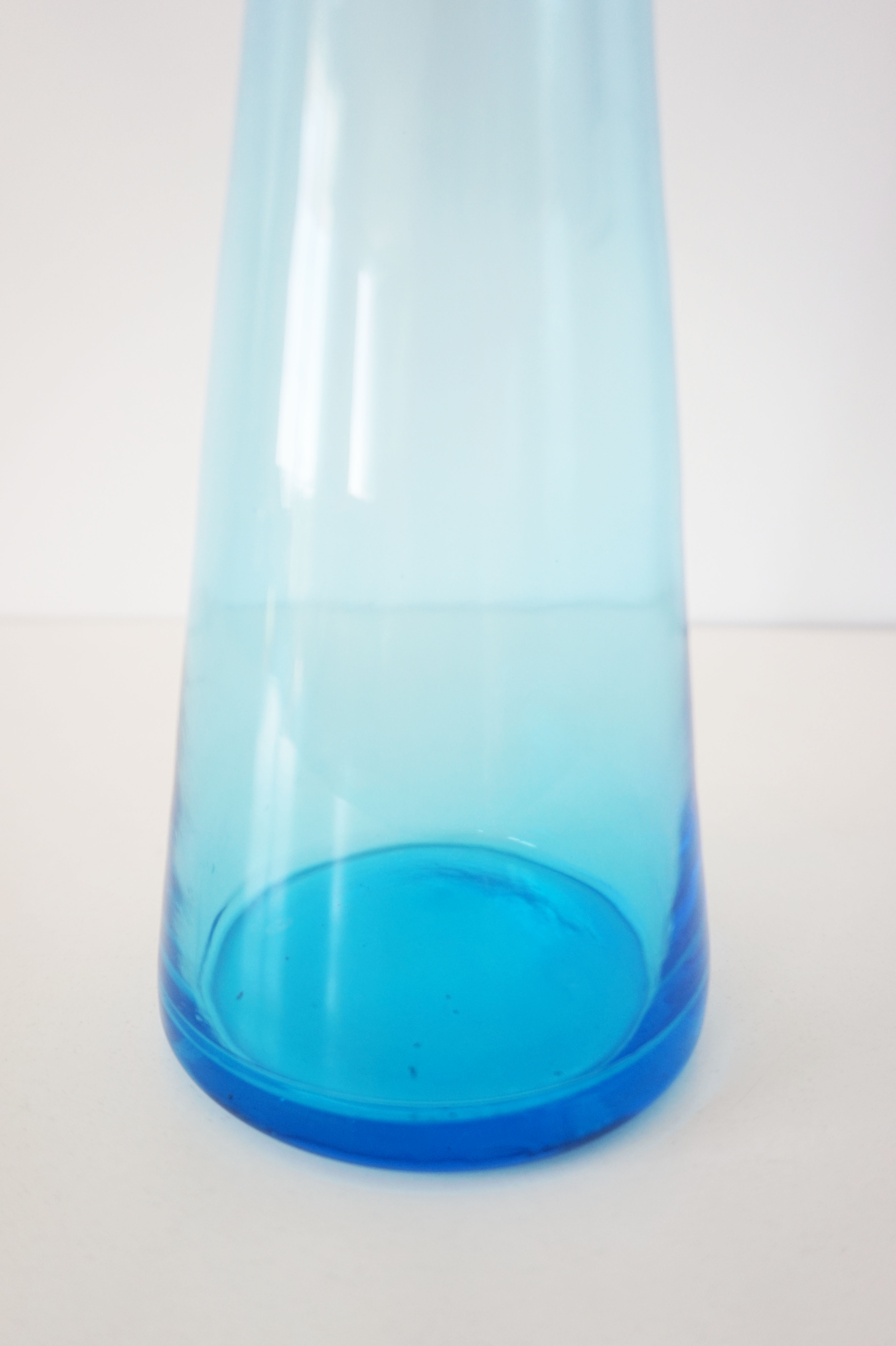Bouteille Italienne empoli verre soufflé