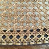 4 old wooden bistro chairs