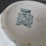 Pitcher earthenware Sarreguemines XIX