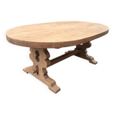 Oval farmhouse table