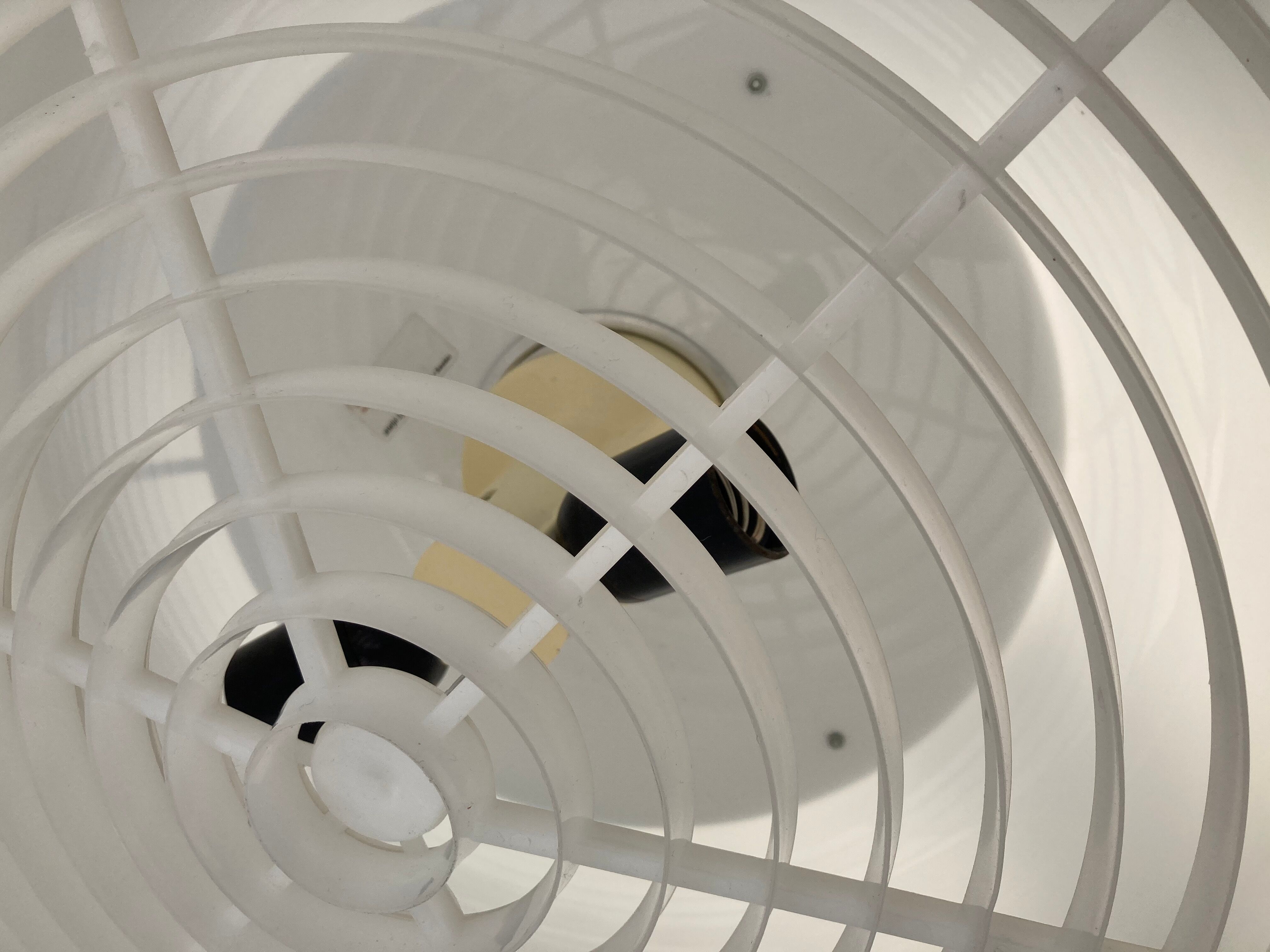 White pendant lamp by Anders Pehrson for Atelje Lyktan