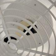 Suspension blanche par Anders Pehrson pour Atelje Lyktan