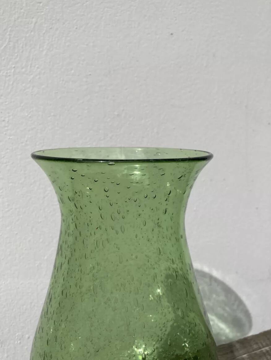 Vase photophore en verre Biot