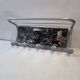 Antique aluminum coat rack with 5 hooks
