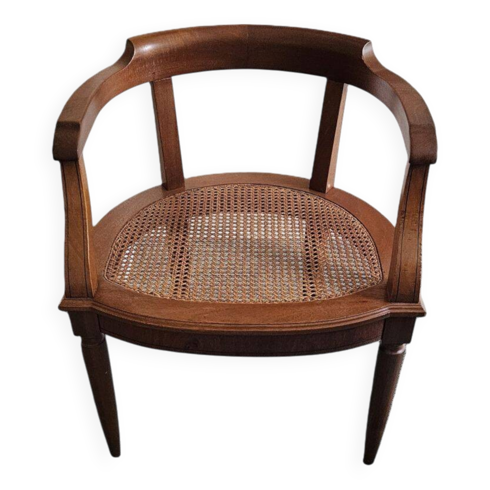 Fauteuil Gondole Assise Cannée