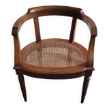 Fauteuil Gondole Assise Cannée