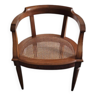 Fauteuil Gondole Assise Cannée