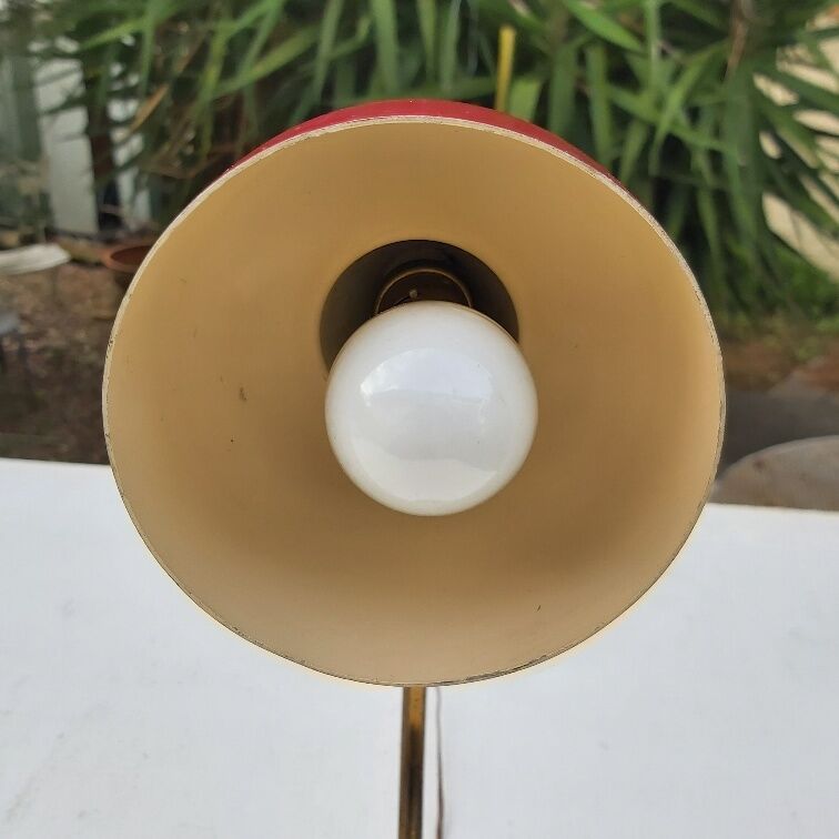 Vintage articulated desk lamp 1950