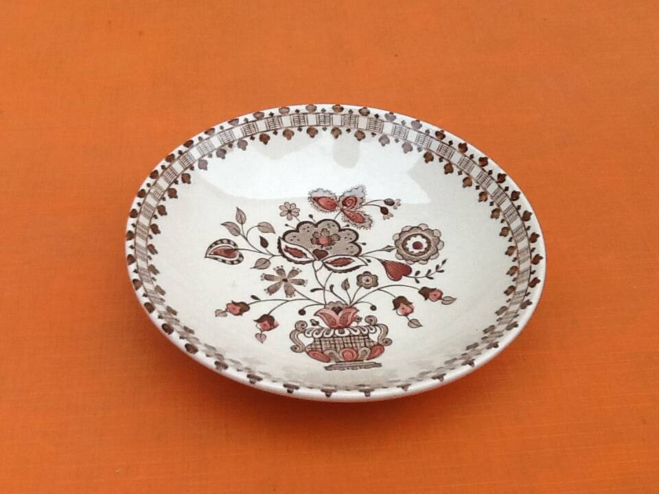 Johnson Bros Old Granite Staffordshire Ceramic Bowl / Trinket Tray