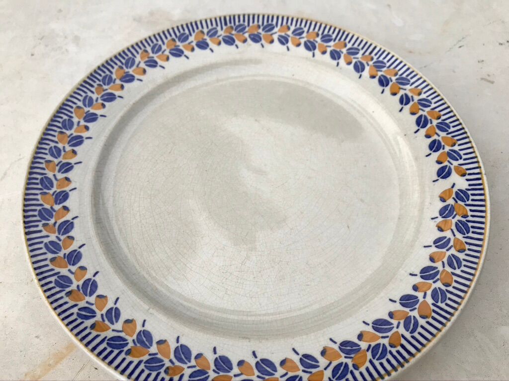 Low Compotier Sarreguemines, early XX