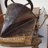 Luge bobsleigh ancien début 1900