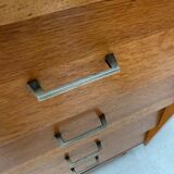Vintage chiffonier with compass feet