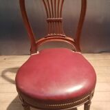Serie de 6 chaises néo classique  du dix-neuvieme sciecle