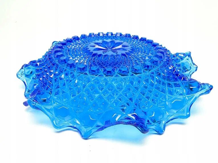 H4O Huta Ząbkowice Blue Platter