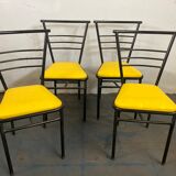 Vintage set of 4 designer chairs