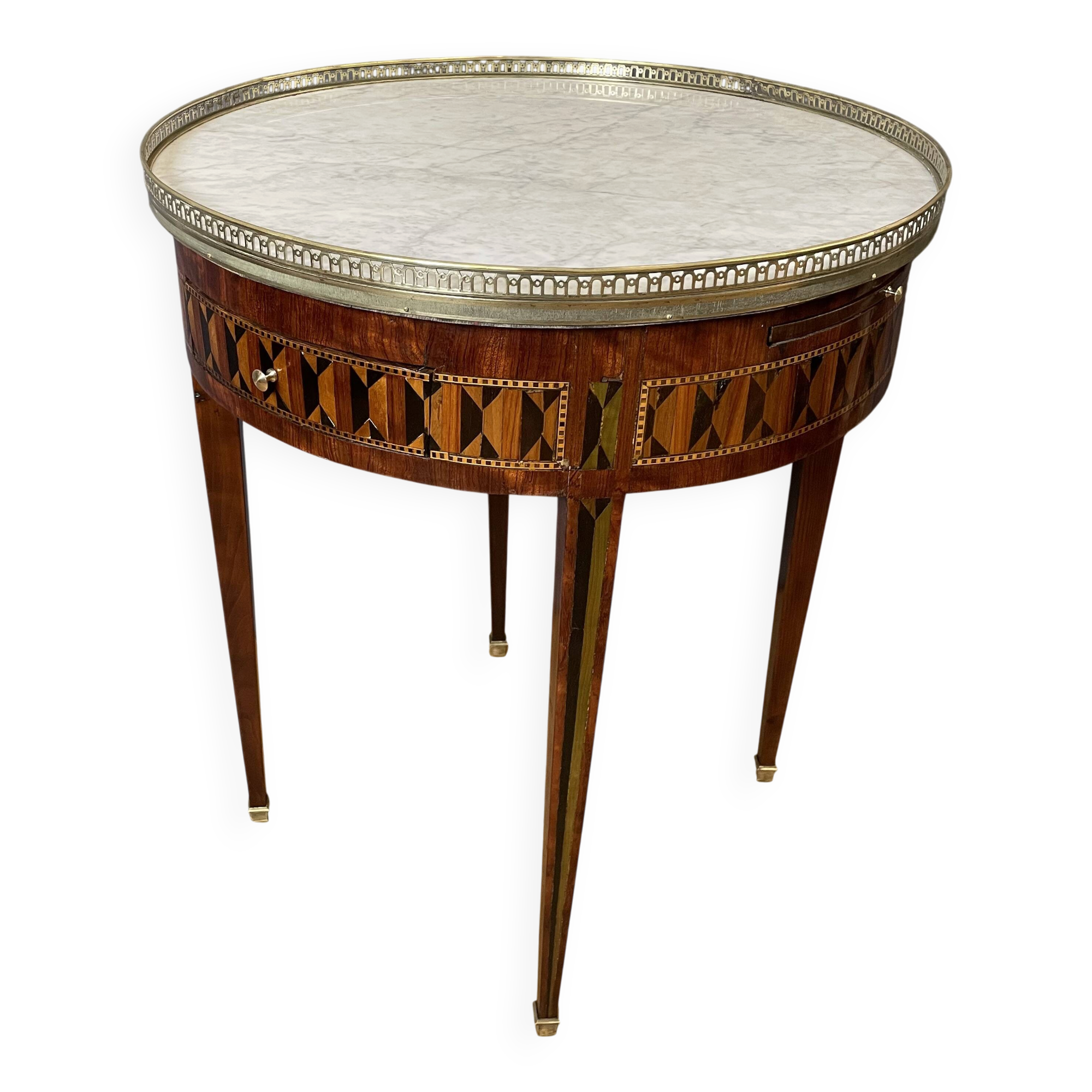 Bouillotte Table Louis XVI early 19th century