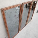 Vintage oak dutch mirror