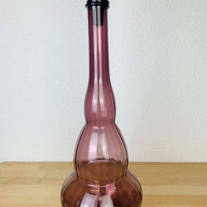 Empoli Italian carafes 66 cm mouth blown glass