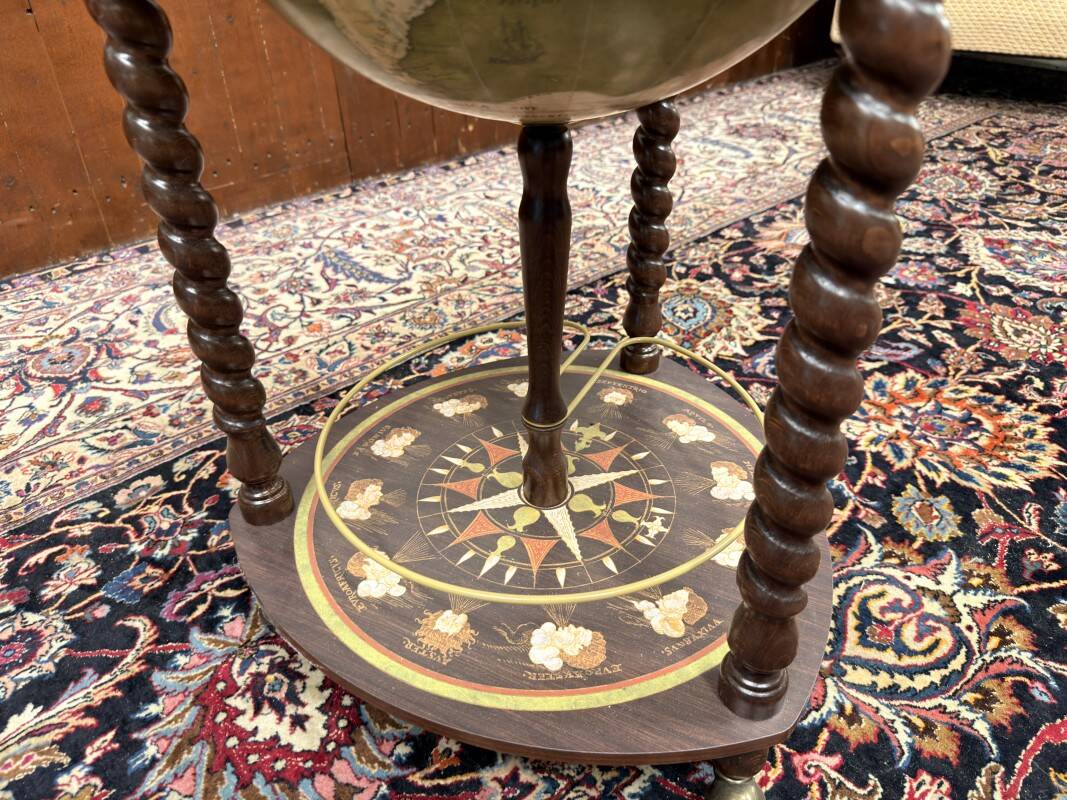 Bar Globe au sol italien classique Zoffoli