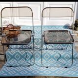 2 Folding chairs by Giancarlo Piretti for Castelli, Italy