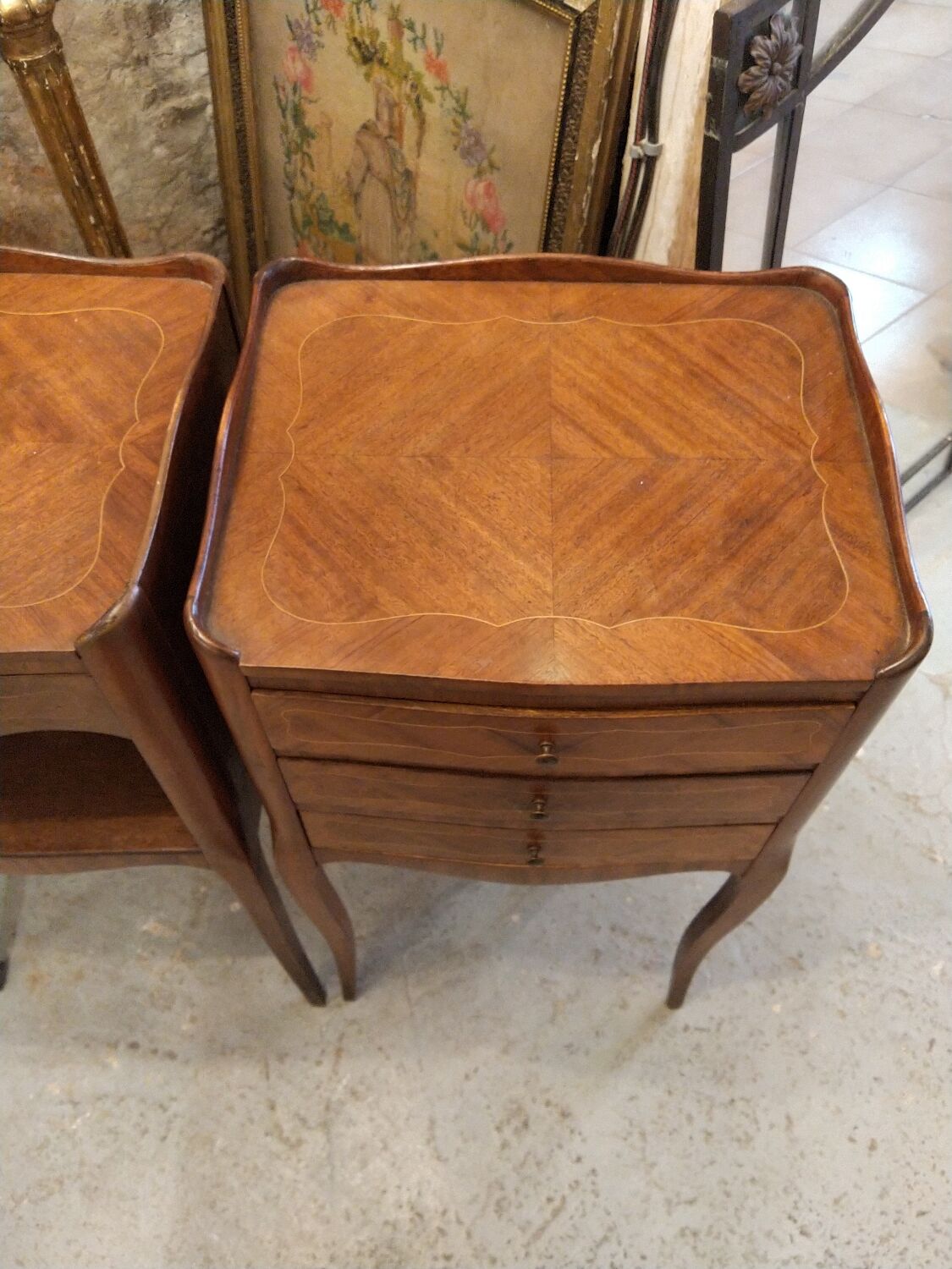 Pair of bedside tables